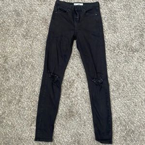 Top shop high waisted skinny jeans